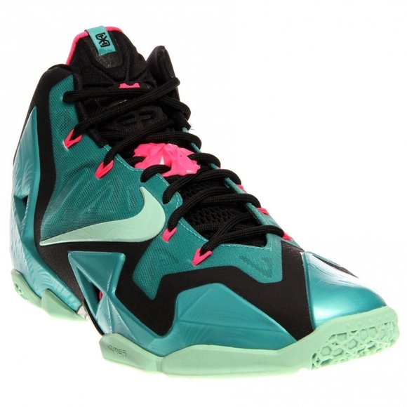 Nike Lebron XI South Beach Shoes Size 11 NIB - Picture 6 of 14